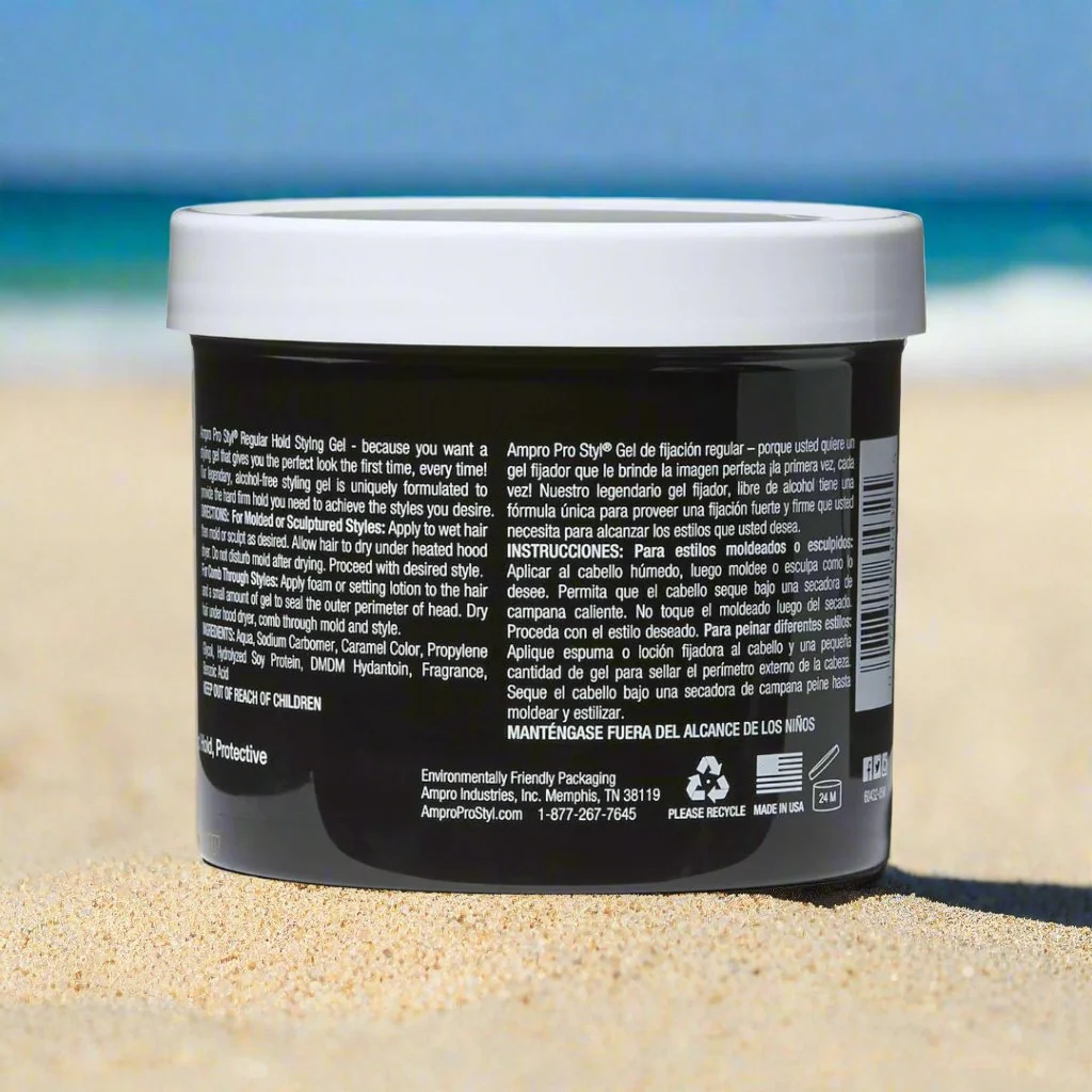 Ampro Pro Styl Regular Hold Protein Styling Gel 32 Oz - Image 2
