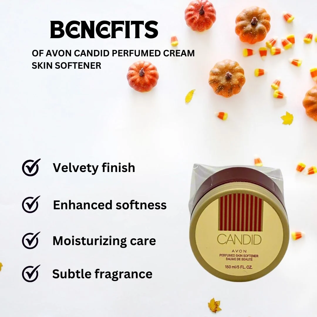 Avon Candid Perfumed Cream Skin Softener 150ml/5oz - Image 4