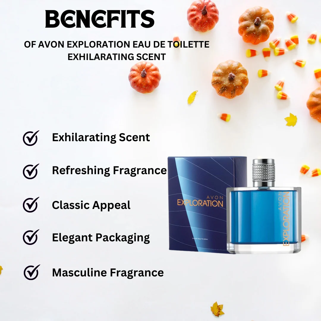 Avon Exploration Eau De Toilette Exhilarating Scent 75ml | 2.5oz - Image 2