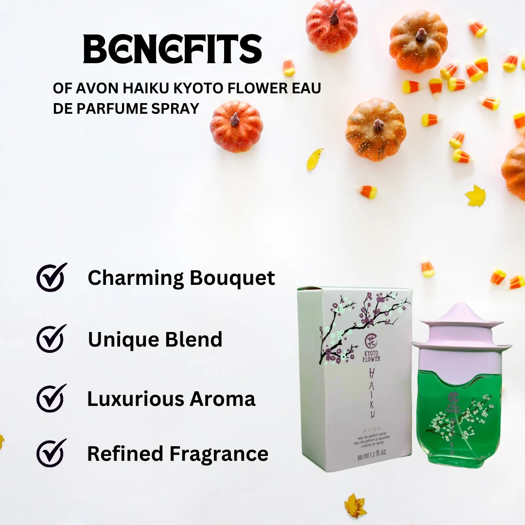 Avon Haiku Kyoto Flower Eau De Parfume Spray 1.7oz - Image 6