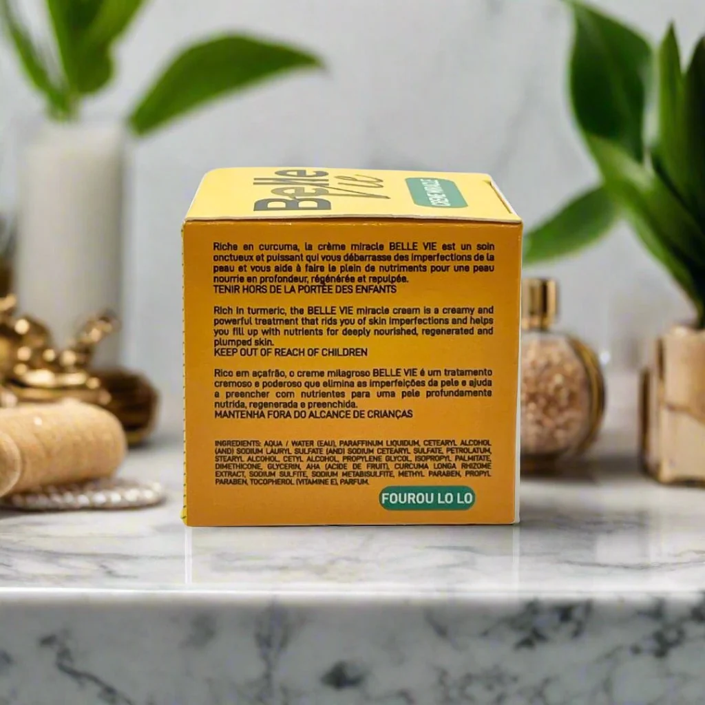BelleVie Curcuma Extract Miracle Cream 100g - Image 2