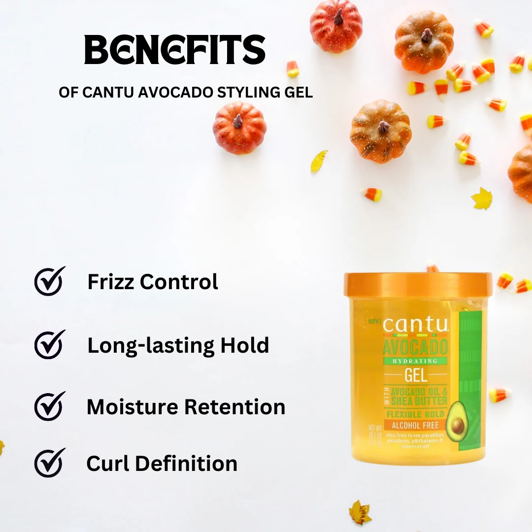 Cantu Avocado Styling Gel 18.5oz - Image 3