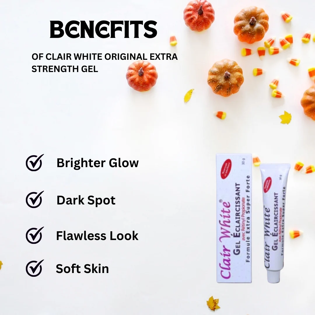 Clair White Original Extra Strength  Gel 1 oz - Image 3