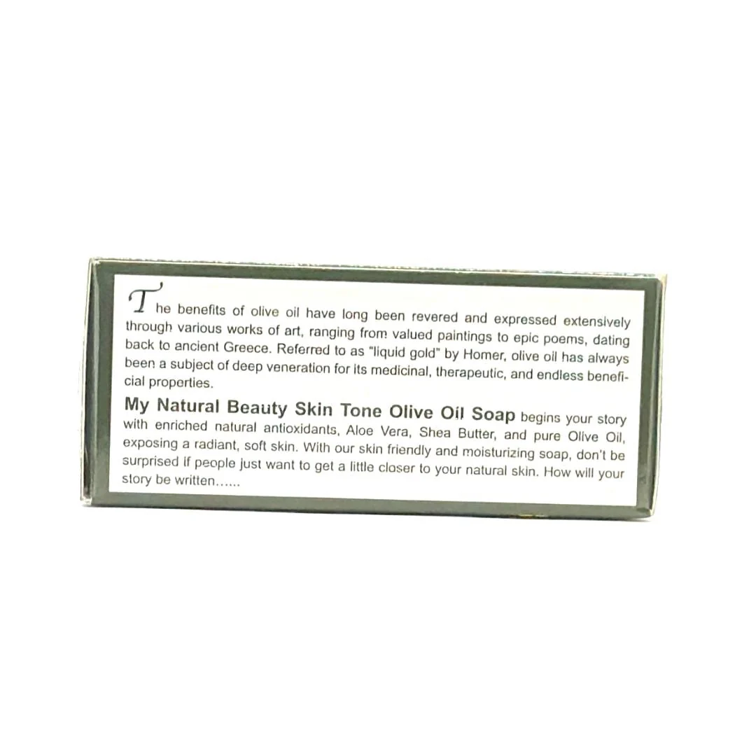 Clear Essence My Natural Beauty Skin Tone Olive Oil Soap 6.1oz 101DELETE - Image 4