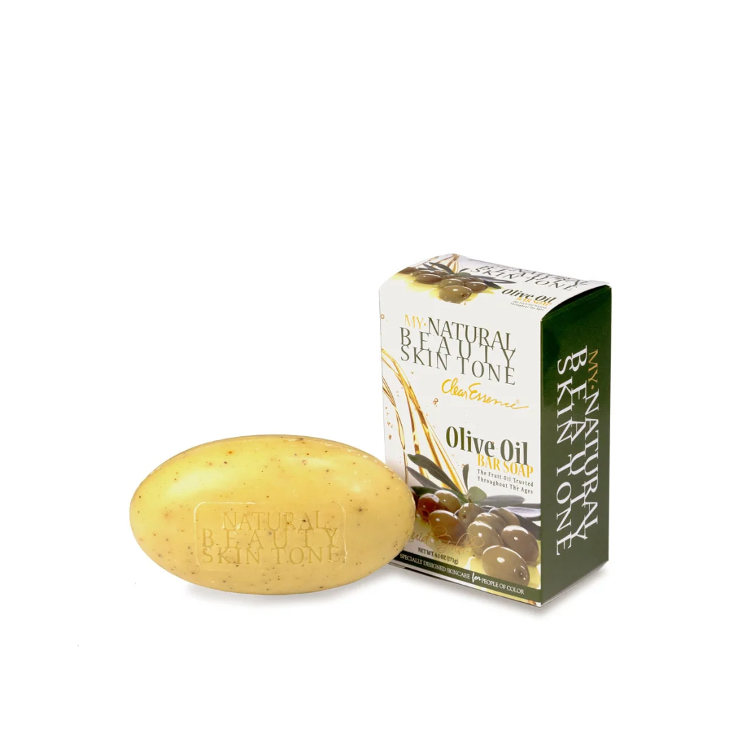 Clear Essence My Natural Beauty Skin Tone Olive Oil Soap 6.1oz 101DELETE - Image 5
