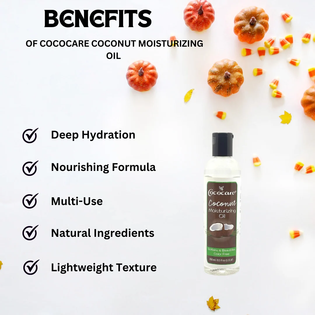 Cococare Coconut Moisturizing Oil 9 oz - Image 4