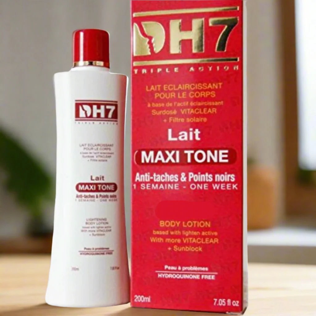 DH7 Milk Maxi Tone Body Lotion 200ml - Image 2