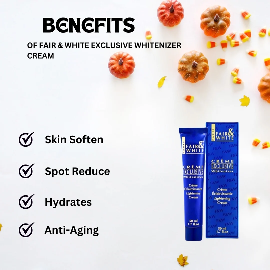 Fair & White Exclusive Whitenizer Cream 1.7 oz - Image 2