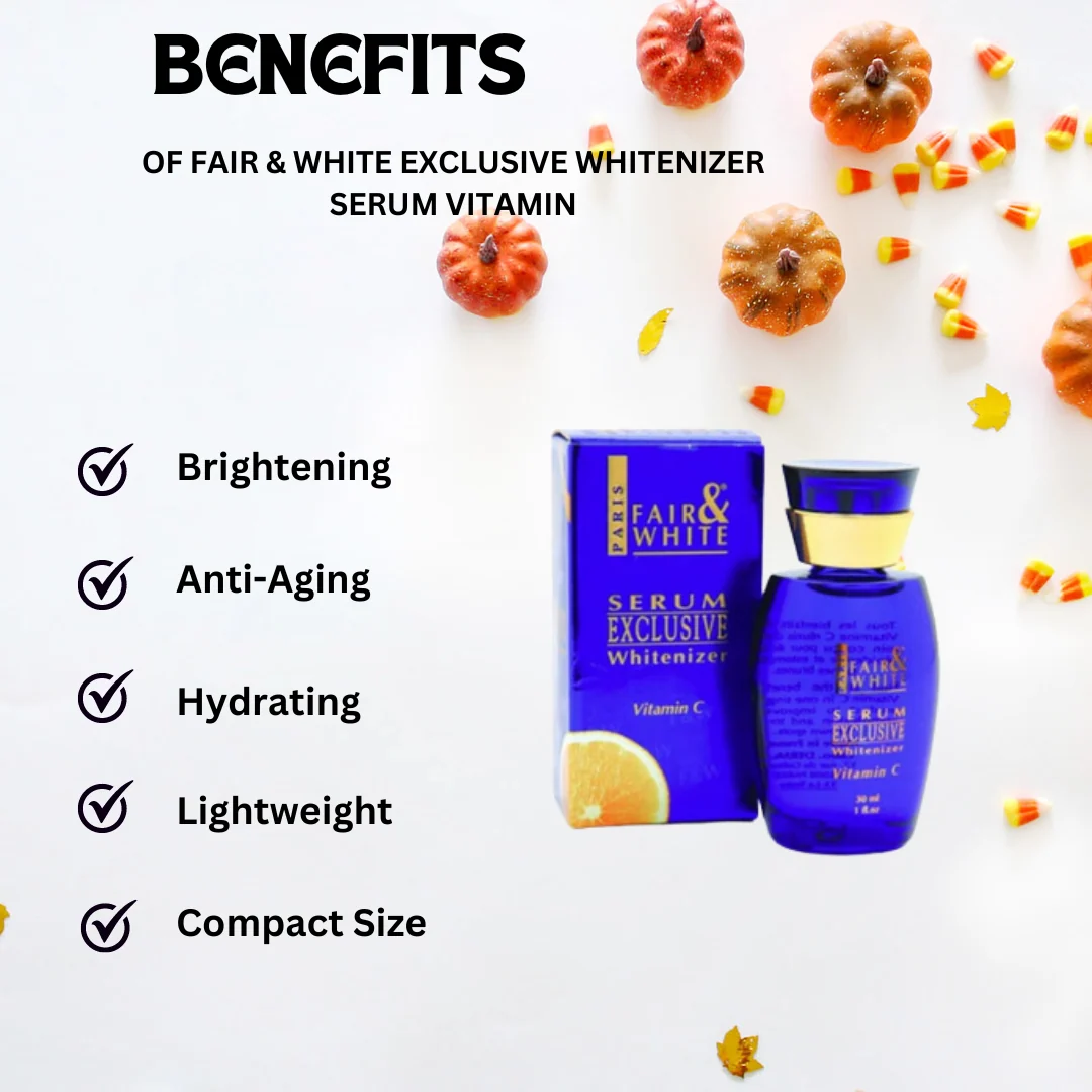 Fair & White Exclusive Whitenizer Serum Vitamin C 1 oz - Image 2
