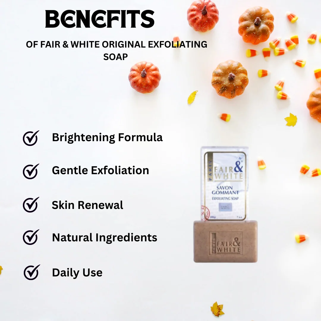 Fair & White Original Exfoliating Soap 7 oz - Image 2