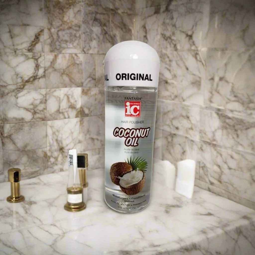 Fantasia IC Coconut Oil Hair Polisher 6 oz - Image 2