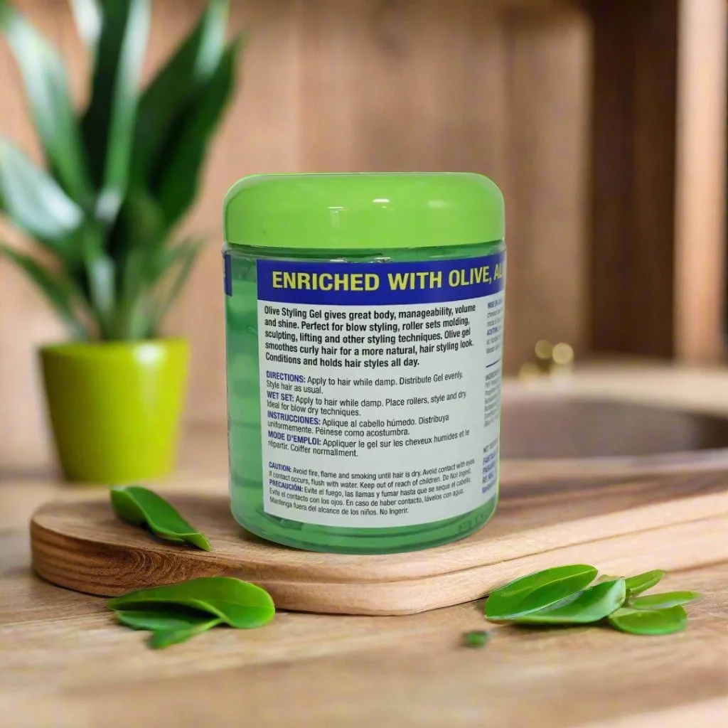 Fantasia IC Hair Polisher Olive Styling Gel 16 oz - Image 2