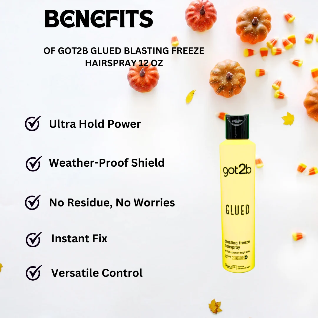 Got2b Glued Blasting Freeze Hairspray 12 oz - Image 2