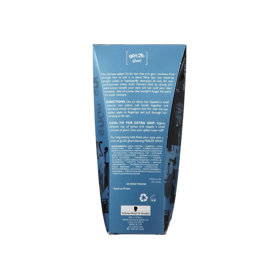 Got2b Glued Styling Spiking Hair Glue 6 oz - Image 3