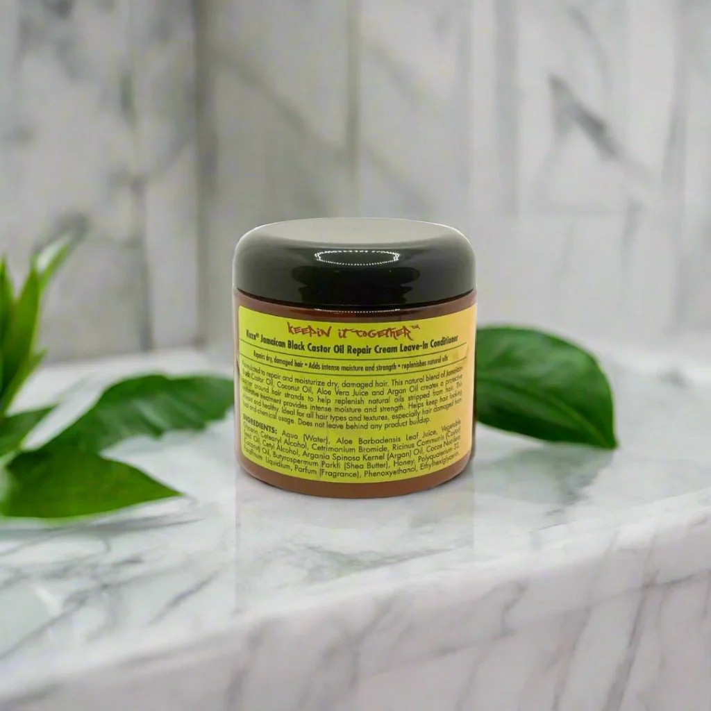 Kuza Jamaican Castor Oil Repair Cream Leave-in Conditioner 16oz - Image 2