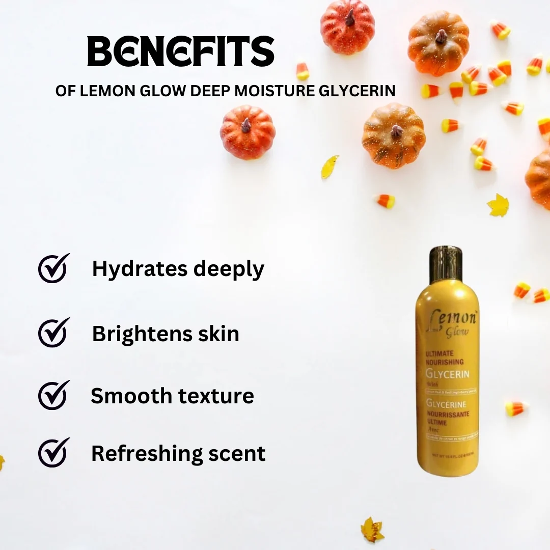 Lemon Glow Deep Moisture Glycerin 500ml - Image 3