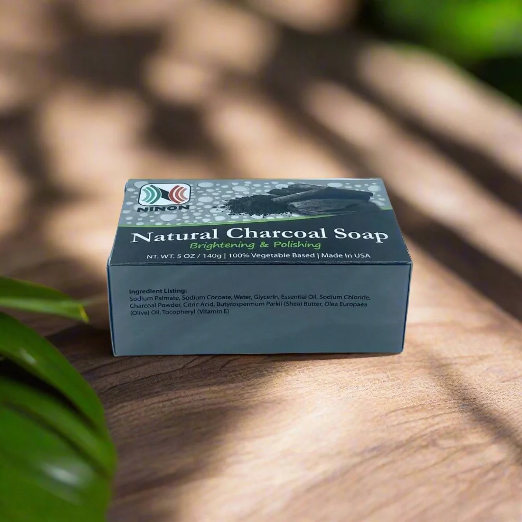 Ninon Natural Charcoal Soap Polishing 5oz - Image 2