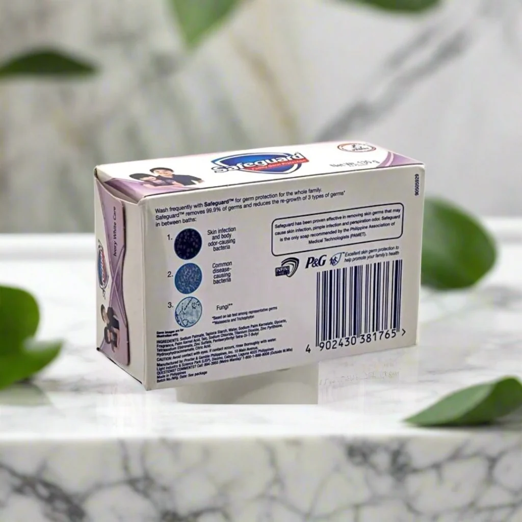 Safeguard Soap Ivory White Care 4.5oz - Image 3