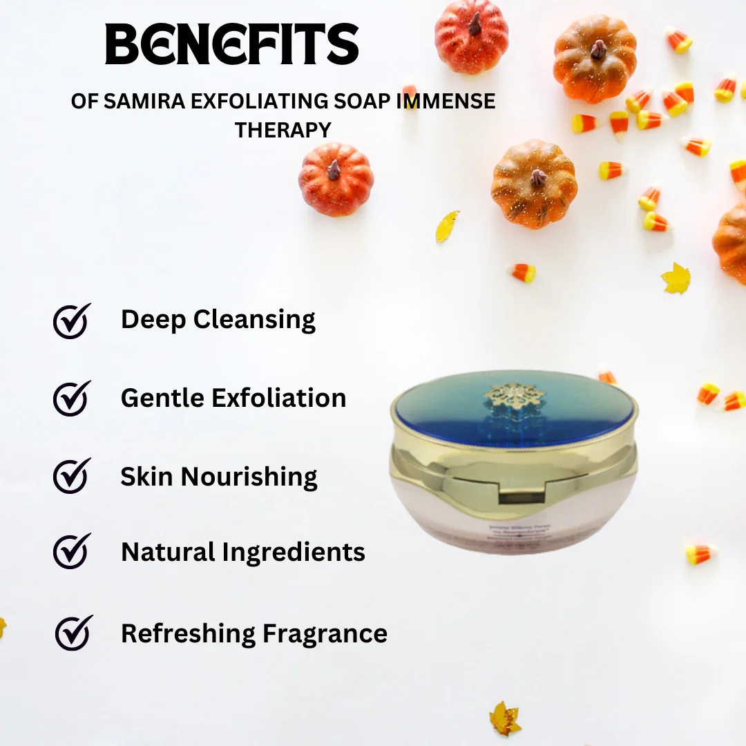 Samira Exfoliating Soap Immense Therapy 7oz - Image 2