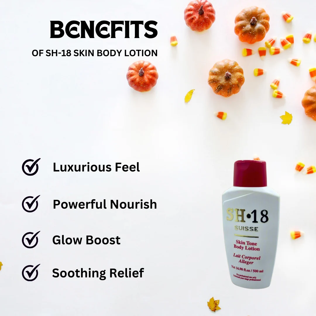 SH-18 Skin Body Lotion 16.8oz - Image 3