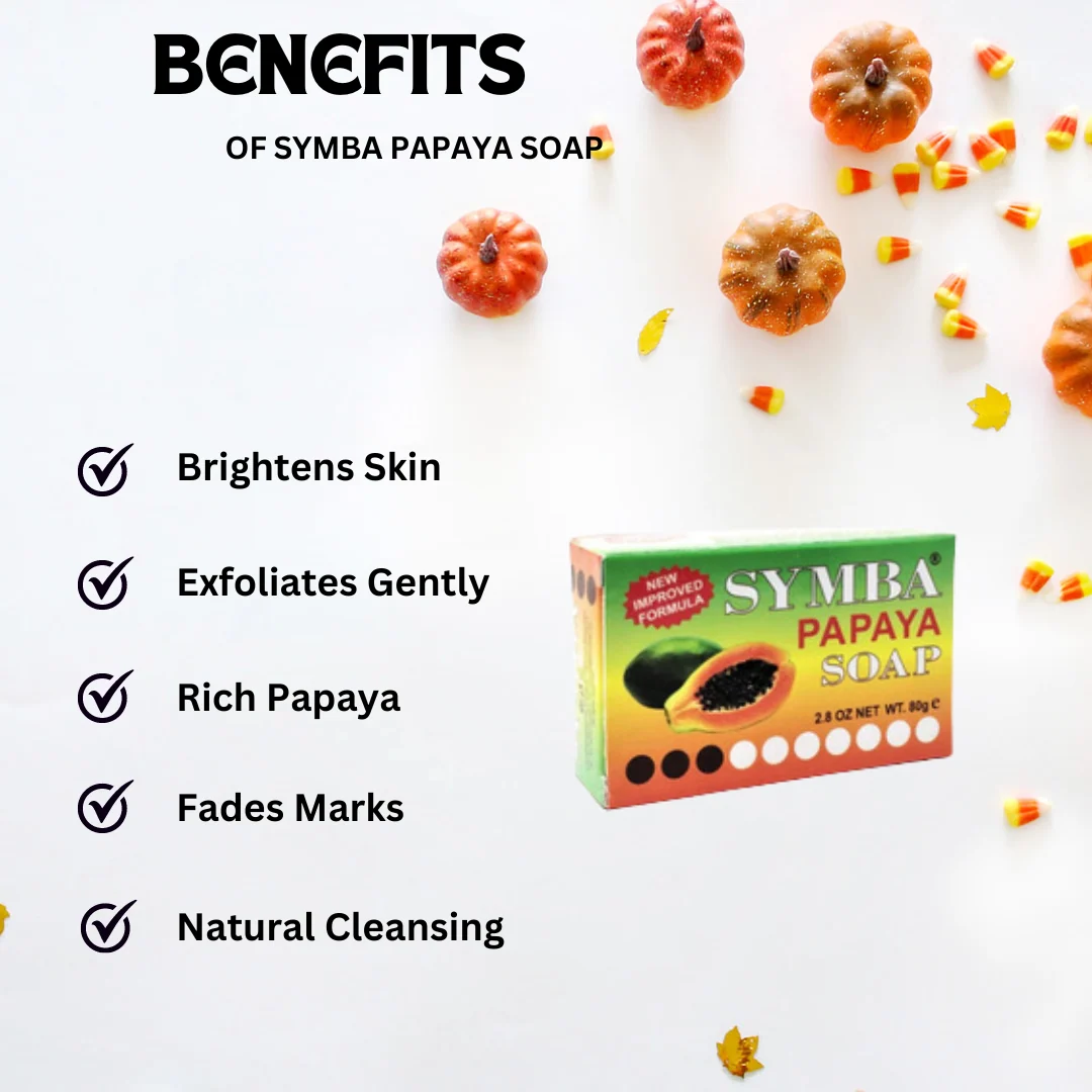 Symba Papaya Soap 2.8 oz - Image 2