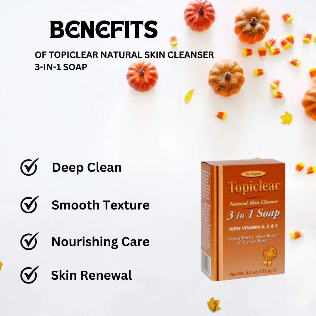 Topiclear Natural Skin Cleanser 3-in-1 Soap 4.5 oz - Image 2