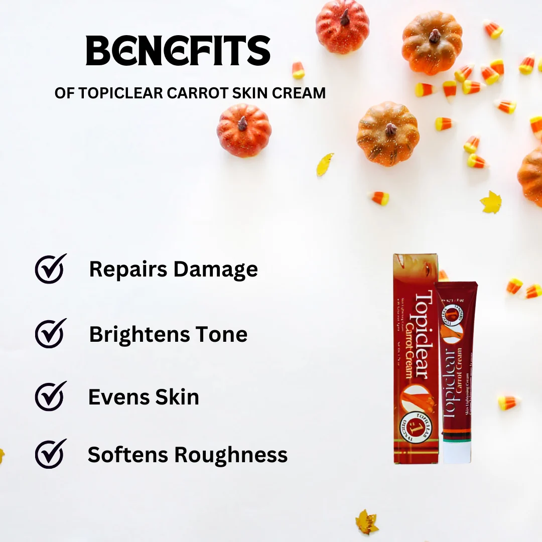 Topiclear Carrot Skin Cream 1.76 oz - Image 2