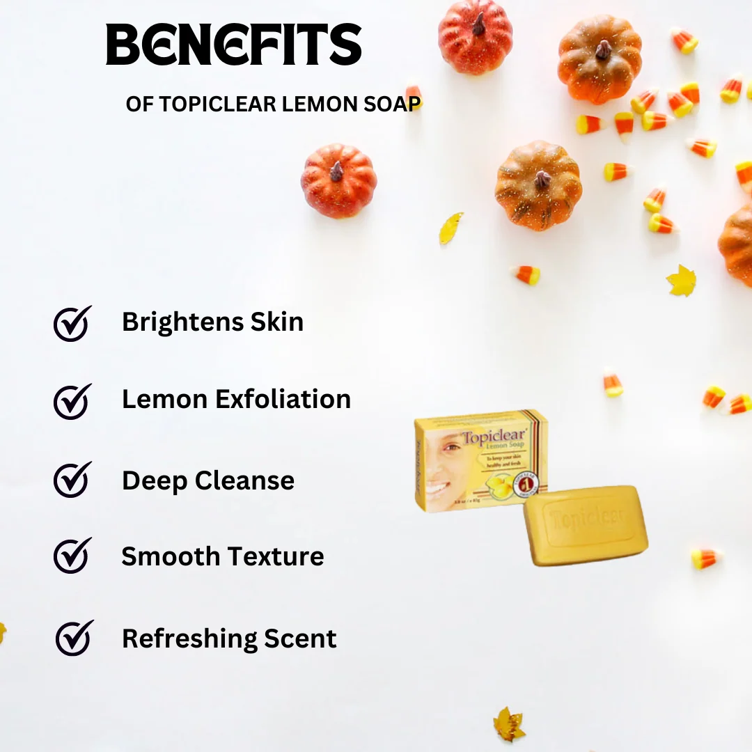 Topiclear Lemon Soap 3 oz/85 g - Image 2