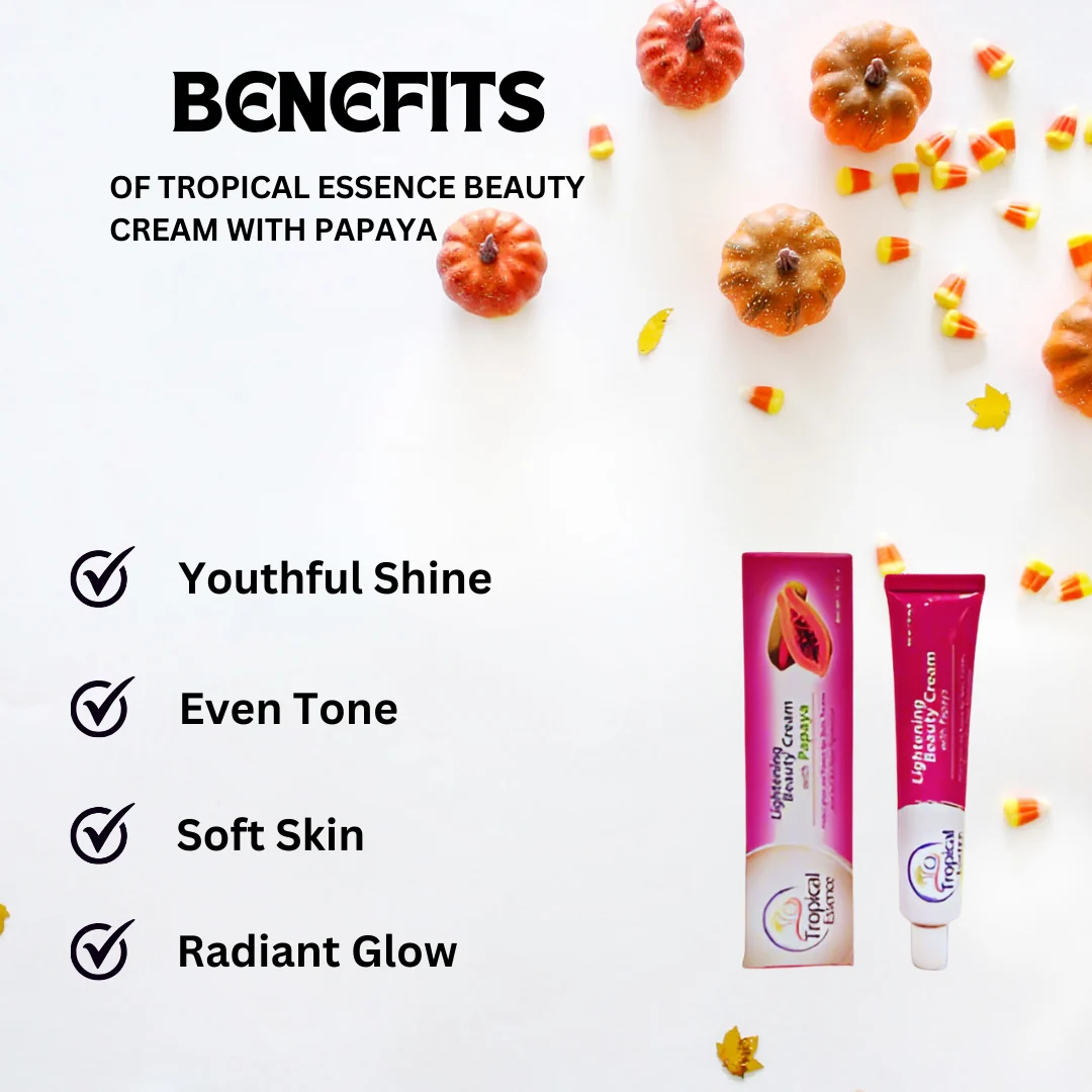 Tropical Essence Beauty Cream with Papaya 1.76 oz - Image 2