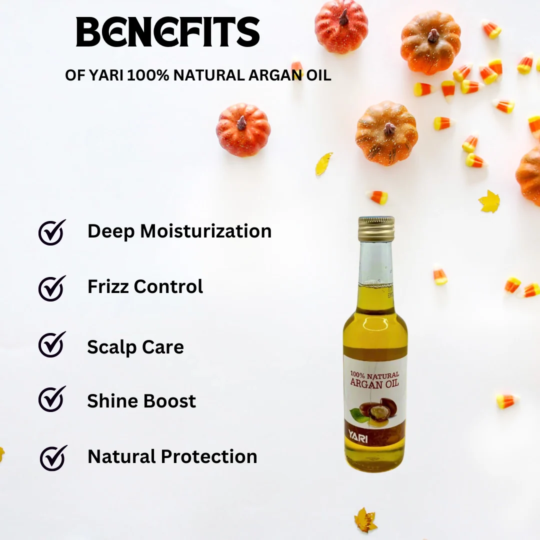 Yari 100% NATURAL Argan Oil 250ml - Image 3