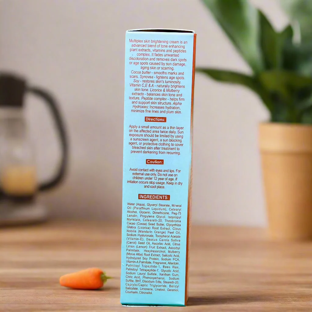 Zeenat Carrot Multiplex Cream 50 ml/1.7 oz - Image 4